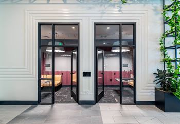 Conference room & private offices